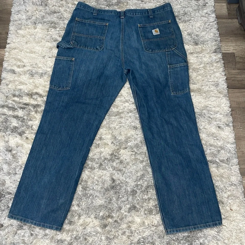 Carhartt 40x30 Carpenter Jeans; Relaxed Fit, Work Jeans, Men‎